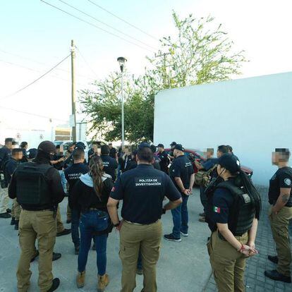 Agents of the Prosecutor's Office on May 29 in Guadalajara (State of Jalisco).