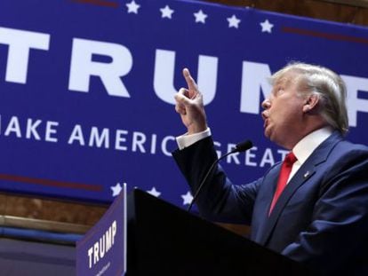 Donald Trump announced his candidacy for president on Tuesday.
