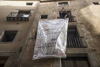 Barcelona has seen many protests over downtown vacation rentals.