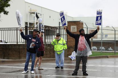 strike at a General Motors assembly plant