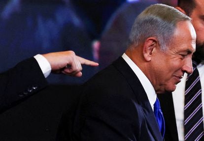 Benjamin Netanyahu this Tuesday in Jerusalem.