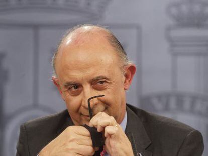 Spanish Finance Minister Crist&oacute;bal Montoro.