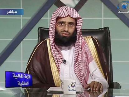 Sheikh Abdulaziz Al Fawzan, during a televised talk show.