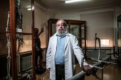 Fermín Viejo Tirado, director of the Javier Puerta Anatomy Museum in Madrid