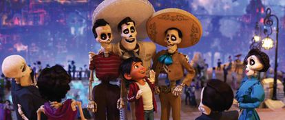 Miguel, the protagonist of Pixar’s hit film, visits the world of the dead.