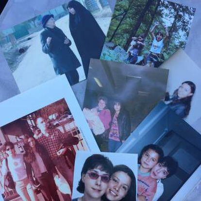Some of Luna Fernández’s family photos.
