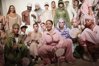 Rihanna became the first woman of color to launch an original brand with French luxury group LVMH.