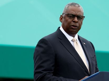 U.S. Secretary of Defense Lloyd Austin.