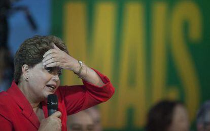 Dilma Rousseff on July 31 in S&atilde;o Paulo.