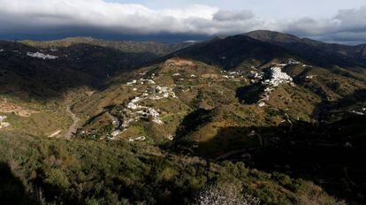 Aerial view of Totalán.