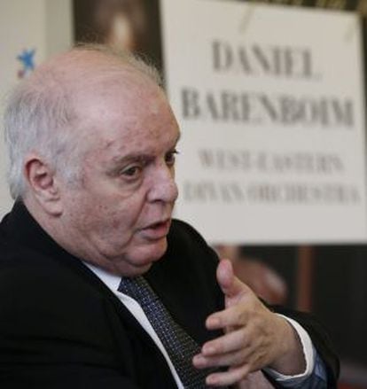 Conductor Daniel Barenboim told his friend Aijón to retire and take it easy.