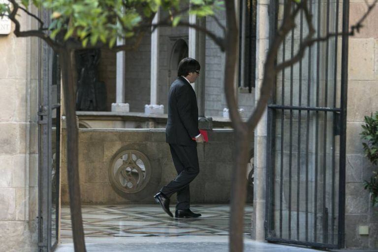 Catalan regional premier Carles Puigdemont.