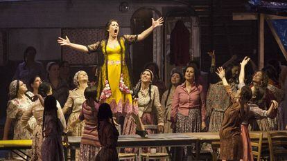 A scene from 'Carmen' at the Firenze Opera.