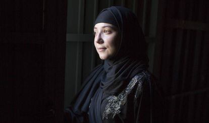 Maryam, at the Al Sunna Islamic center in Madrid.