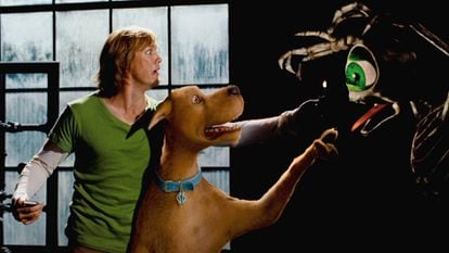 Freddie Prinze jr. in ‘Scooby-Doo 2: Monsters Unleashed,’ scripted by James Gunn. 