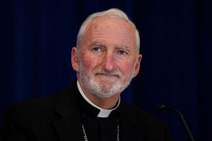 David O'Connell, obispo auxiliar de Los Ángeles, en una imagen de noviembre de 2021.