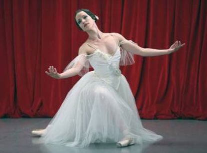 La primera bailarina Amaya Iglesias, en Giselle.
