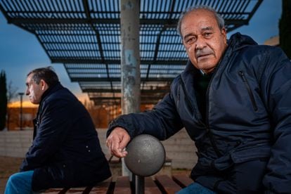 Aurelio Montoiro (r) and Tomás Jiménez (l) will not be seeing their families this Christmas due to the pandemic.