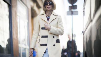 Anna Wintour, editor-in-chief of the US edition of Vogue magazine.