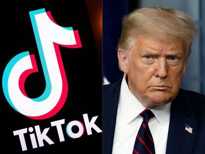 Donald Trump probeerde in de laatste maanden van zijn presidentschap TikTok te verbieden.