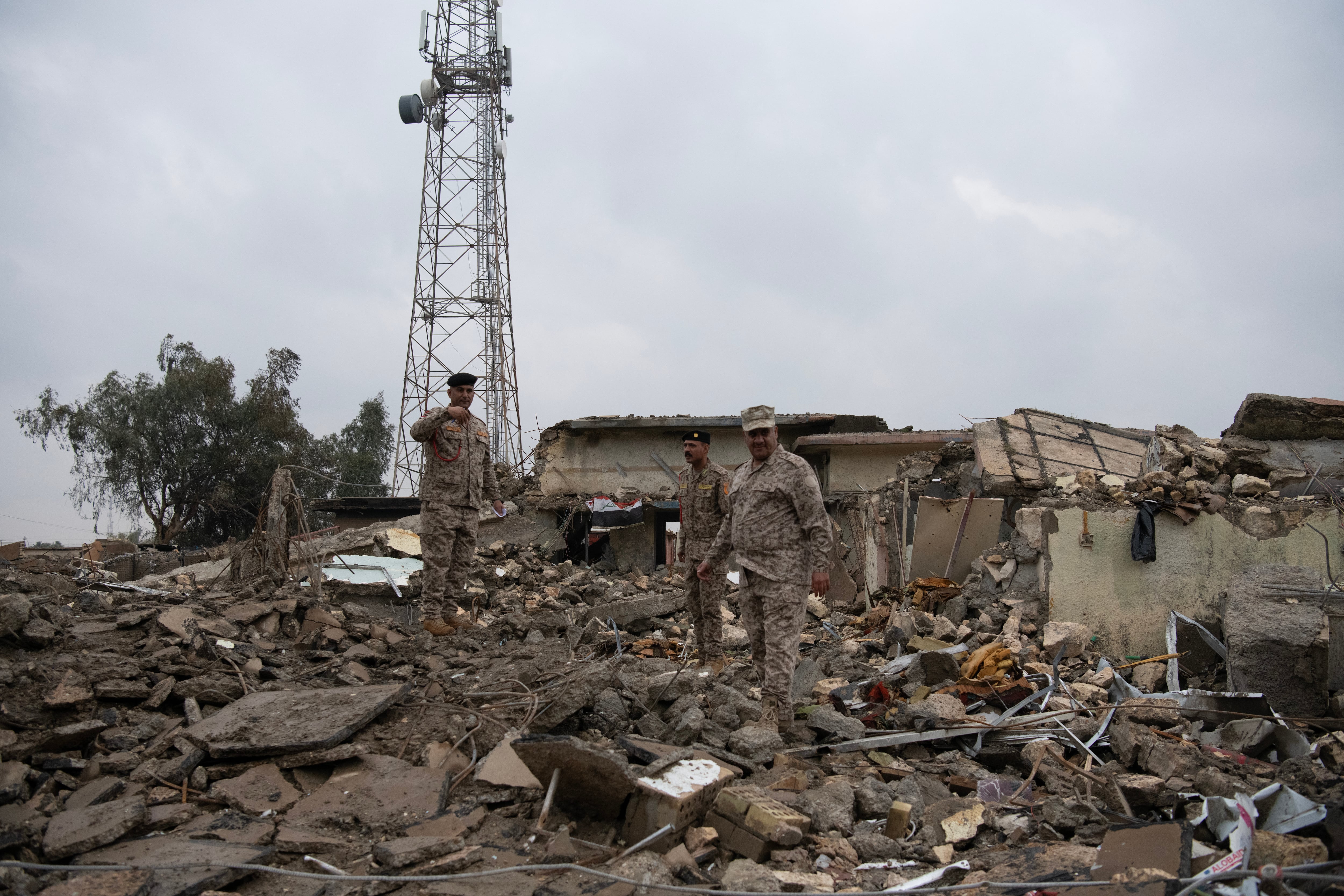 Iraq mourns its dead after worst strike against its army since the start of the war: ‘Why did the Americans attack us?’