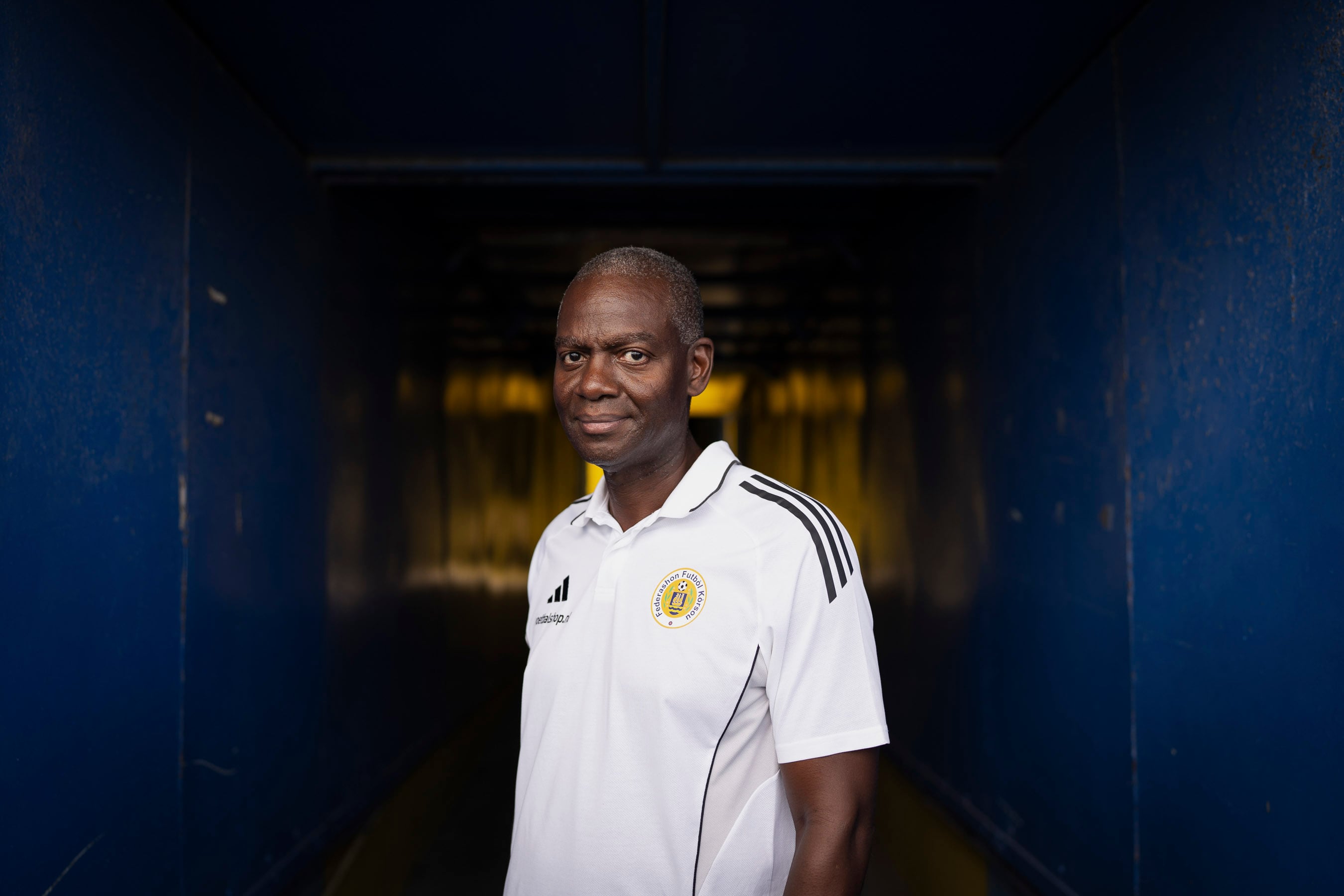 Gilbert Martina, president of the Curaçao Football Federation.