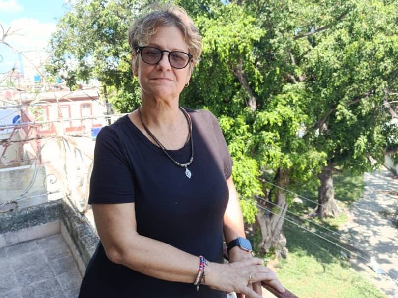 Valia González García, a 64-year-old Havana native who became a Spanish national in 2024.