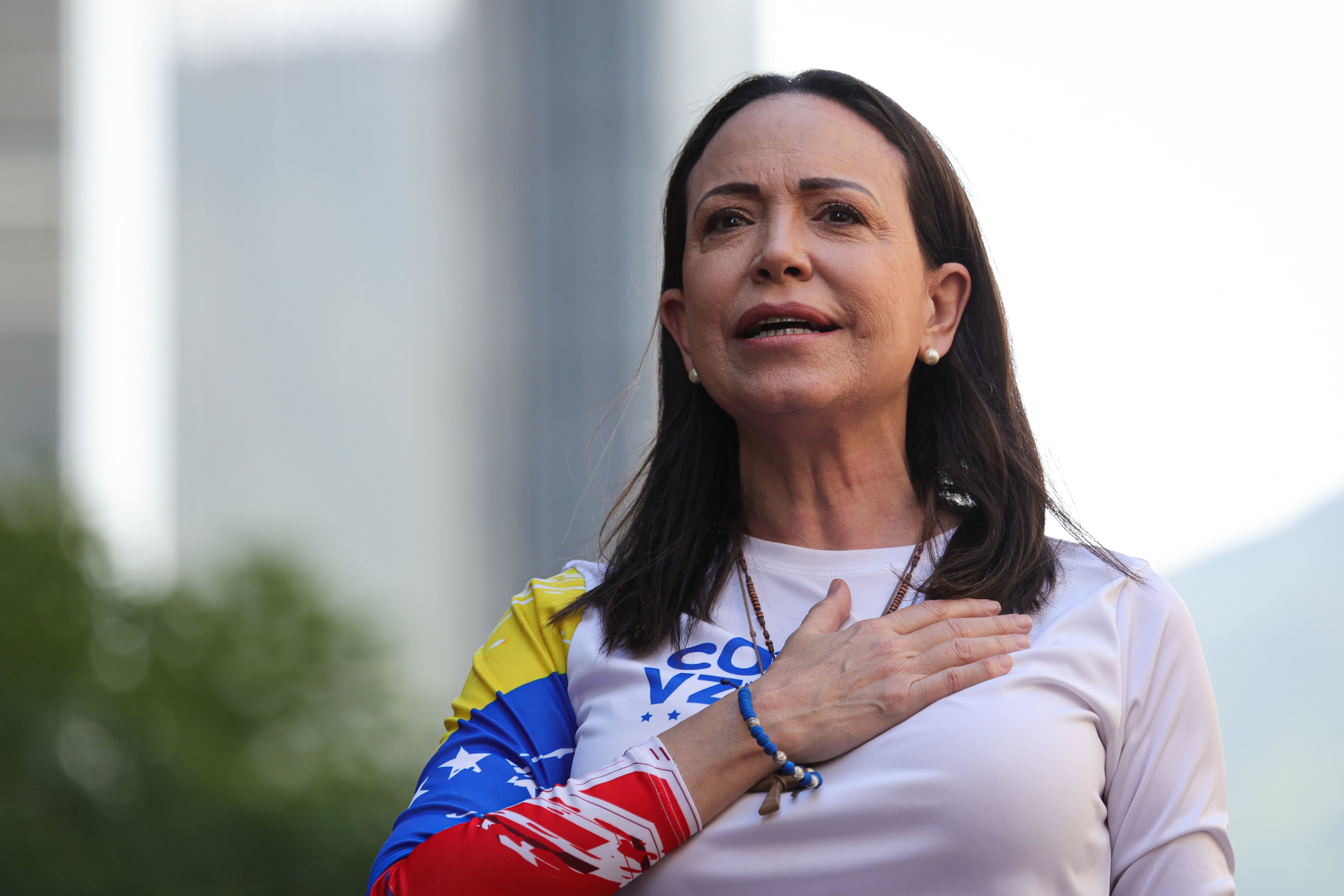 María Corina Machado arrives in Oslo after a year in hiding