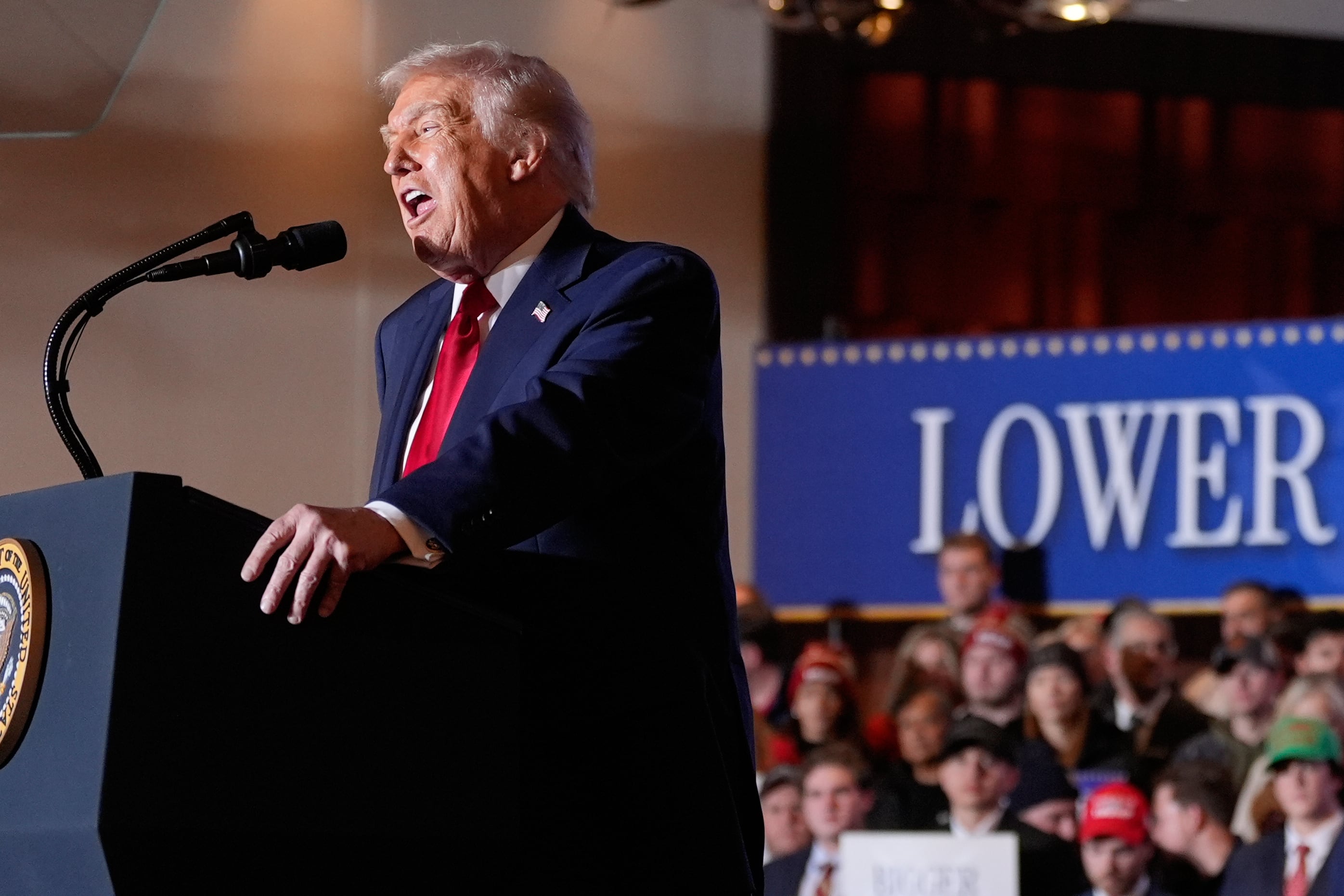 Trump touts his economic policy as he claims affordability crisis ‘is a hoax’