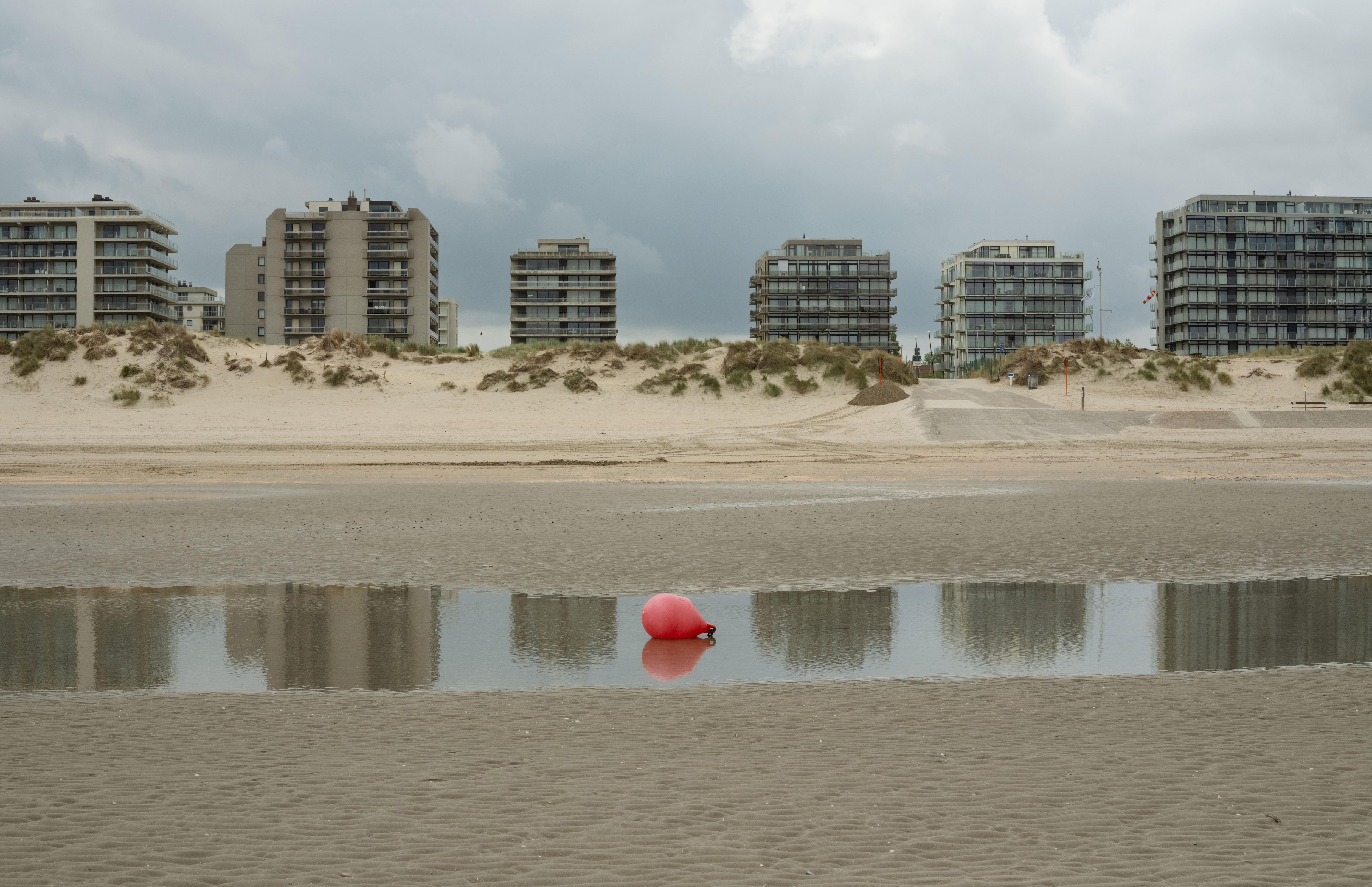 The beach at De Panne, Belgium, on June 8.