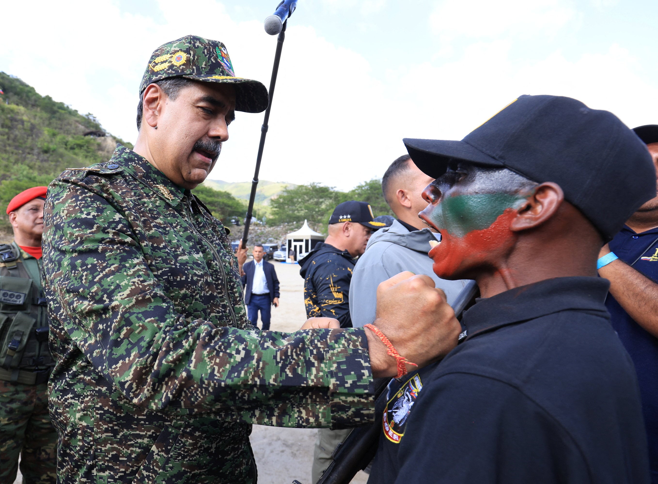 Nicolás Maduro entrenches himself behind the banner of foreign threat