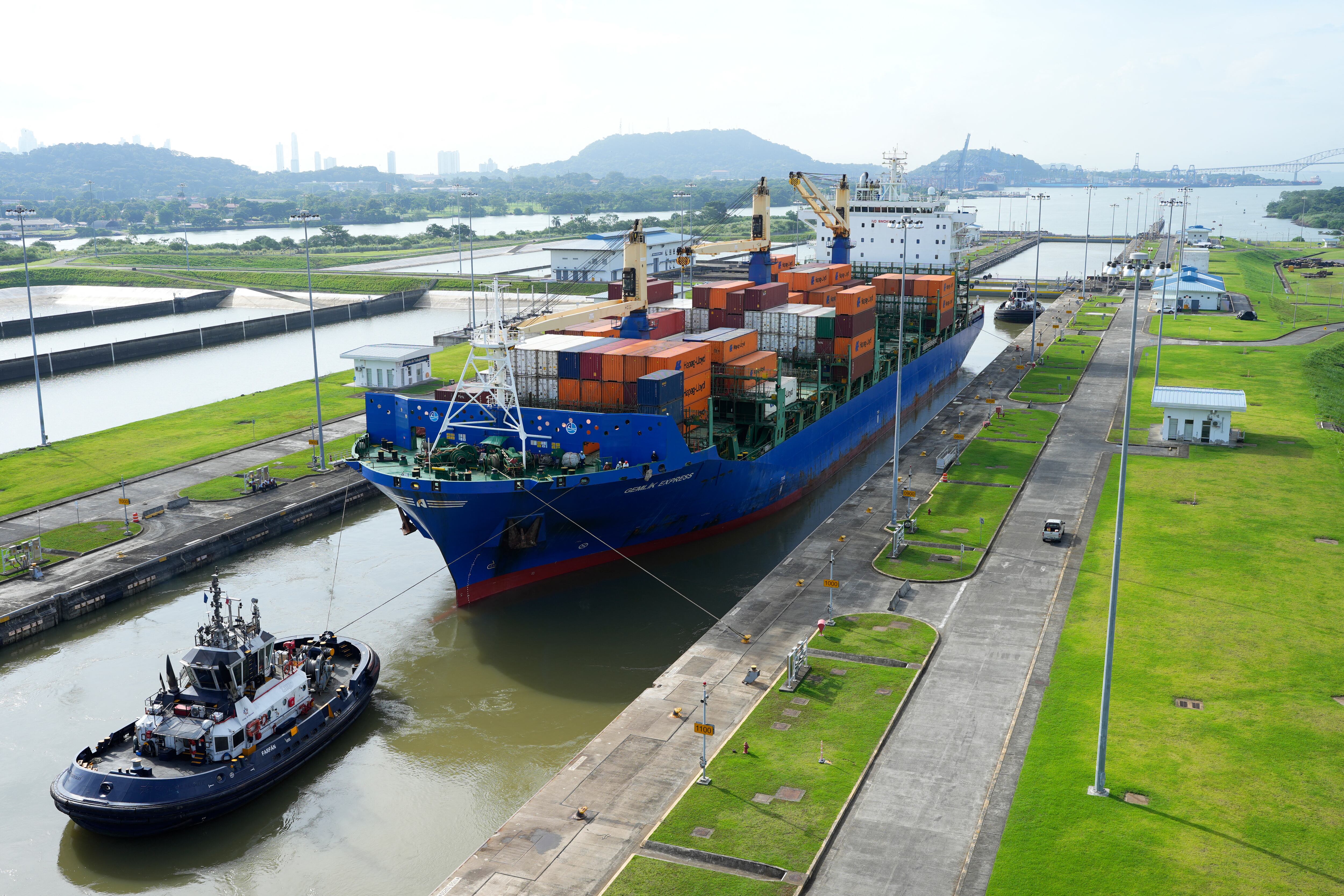 The Panama Canal is in the eye of the storm