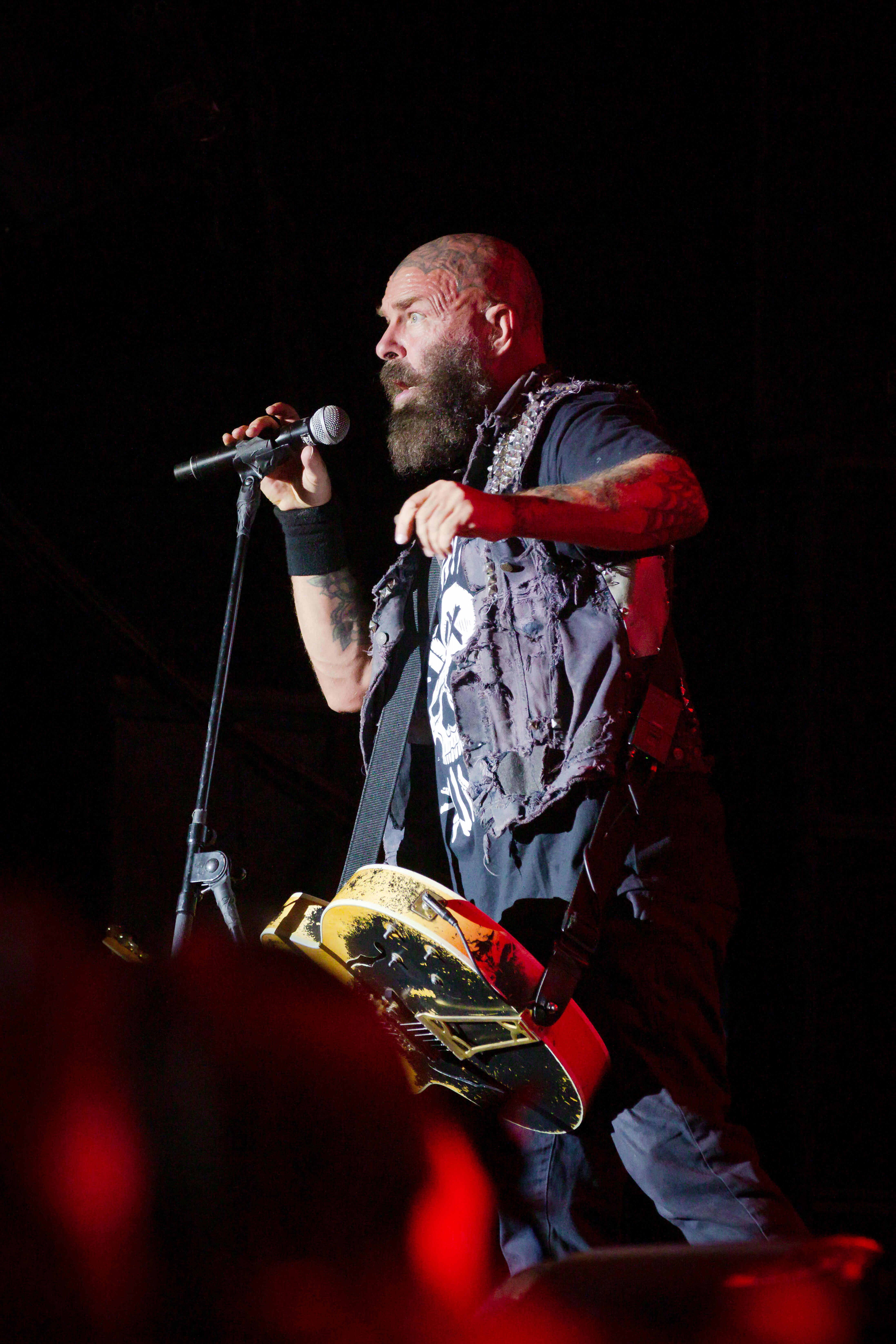 Tim Armstrong, performing with Rancid in 2023 in Berlin.