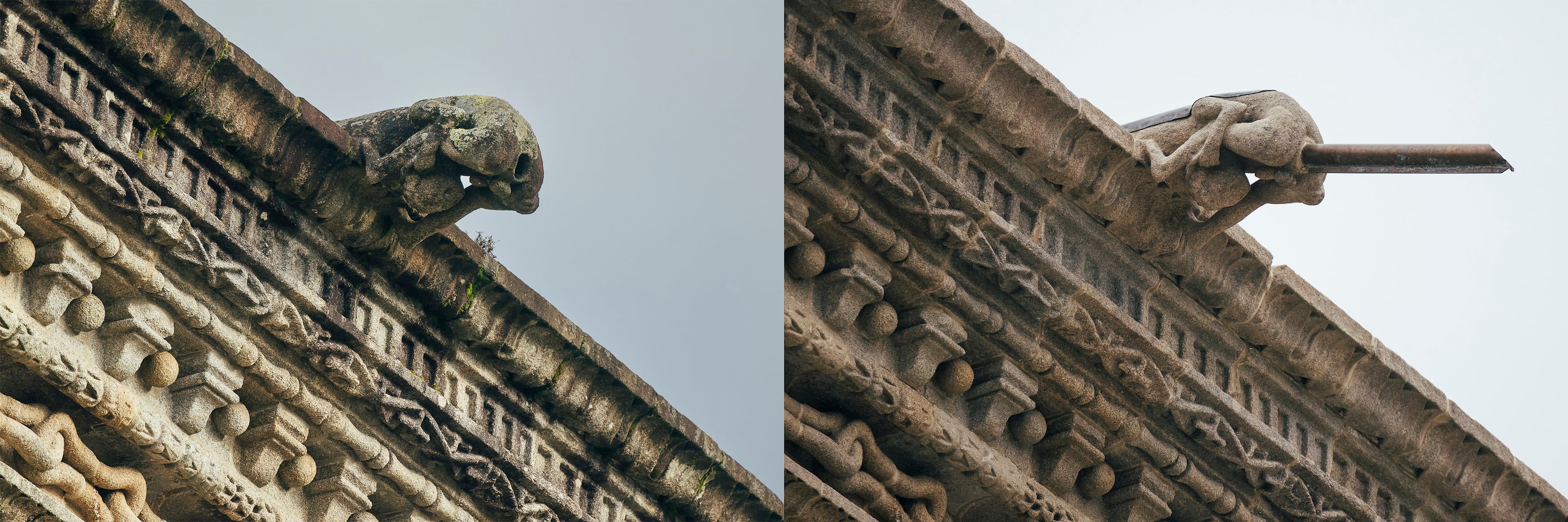 ‘Sodomized’ gargoyles beside Spain’s world-famous Santiago Cathedral: The ‘aberration’ only the public noticed