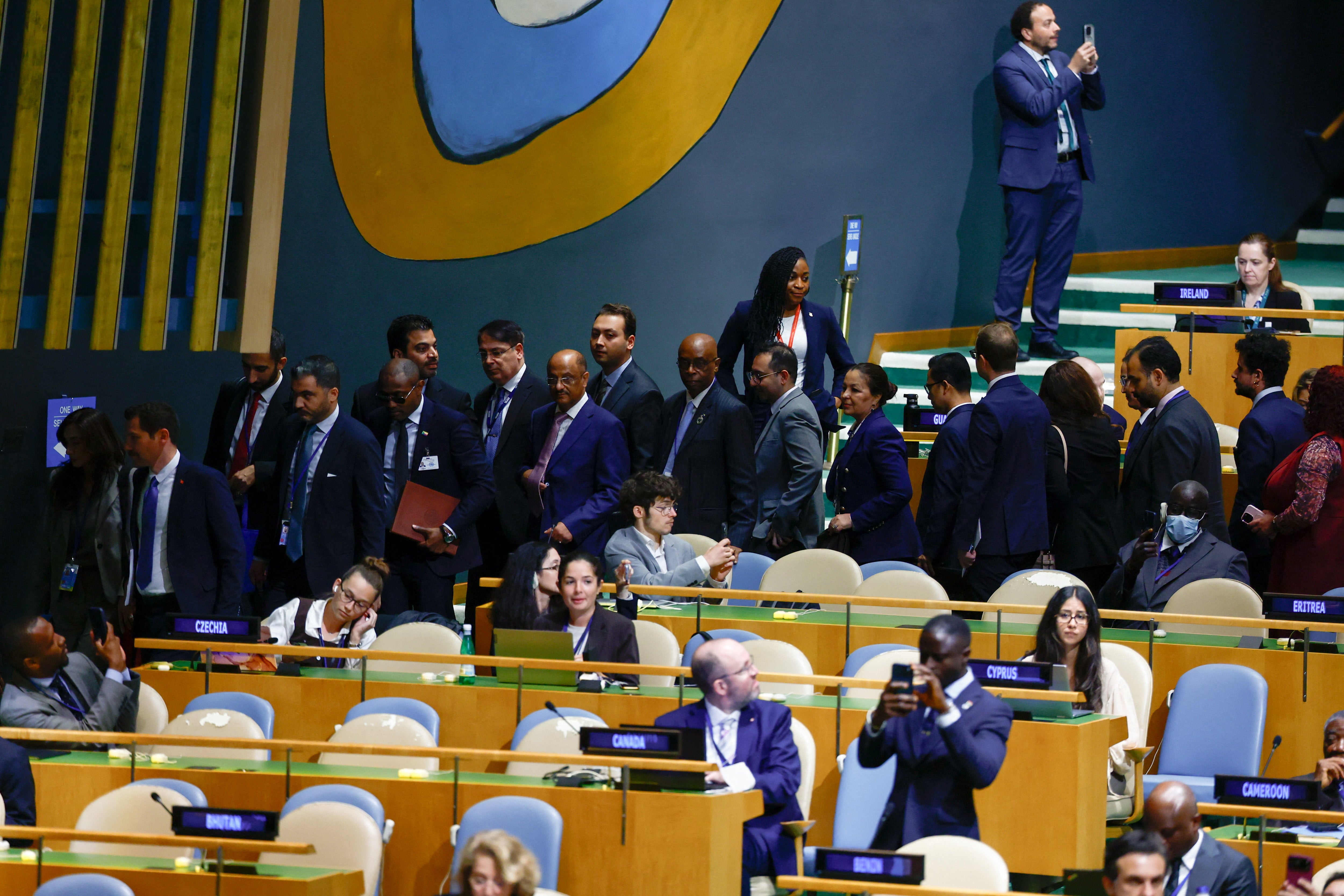 Netanyahu challenges UN General Assembly