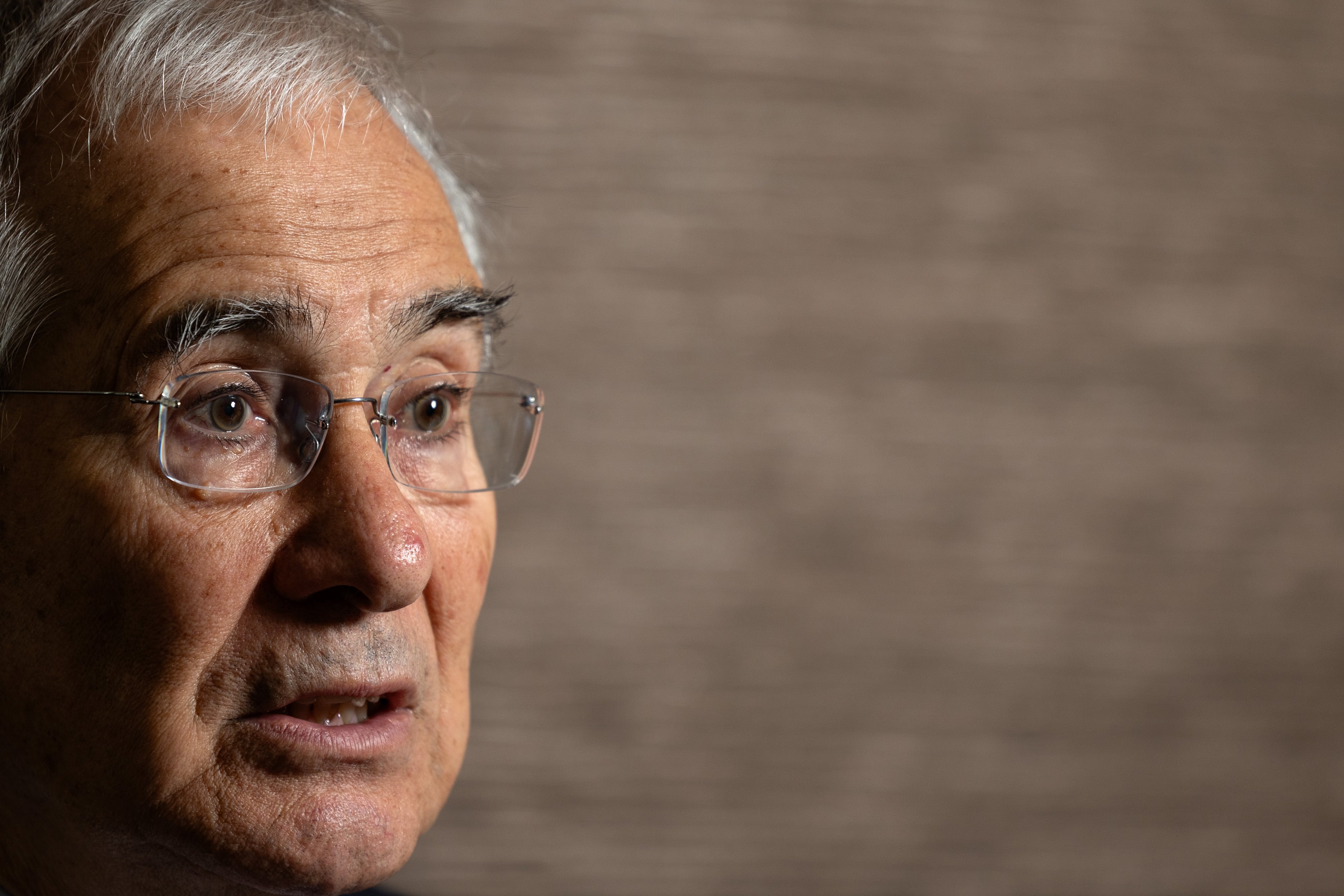 Nicholas Stern, pictured during his interview with EL PAÍS.
