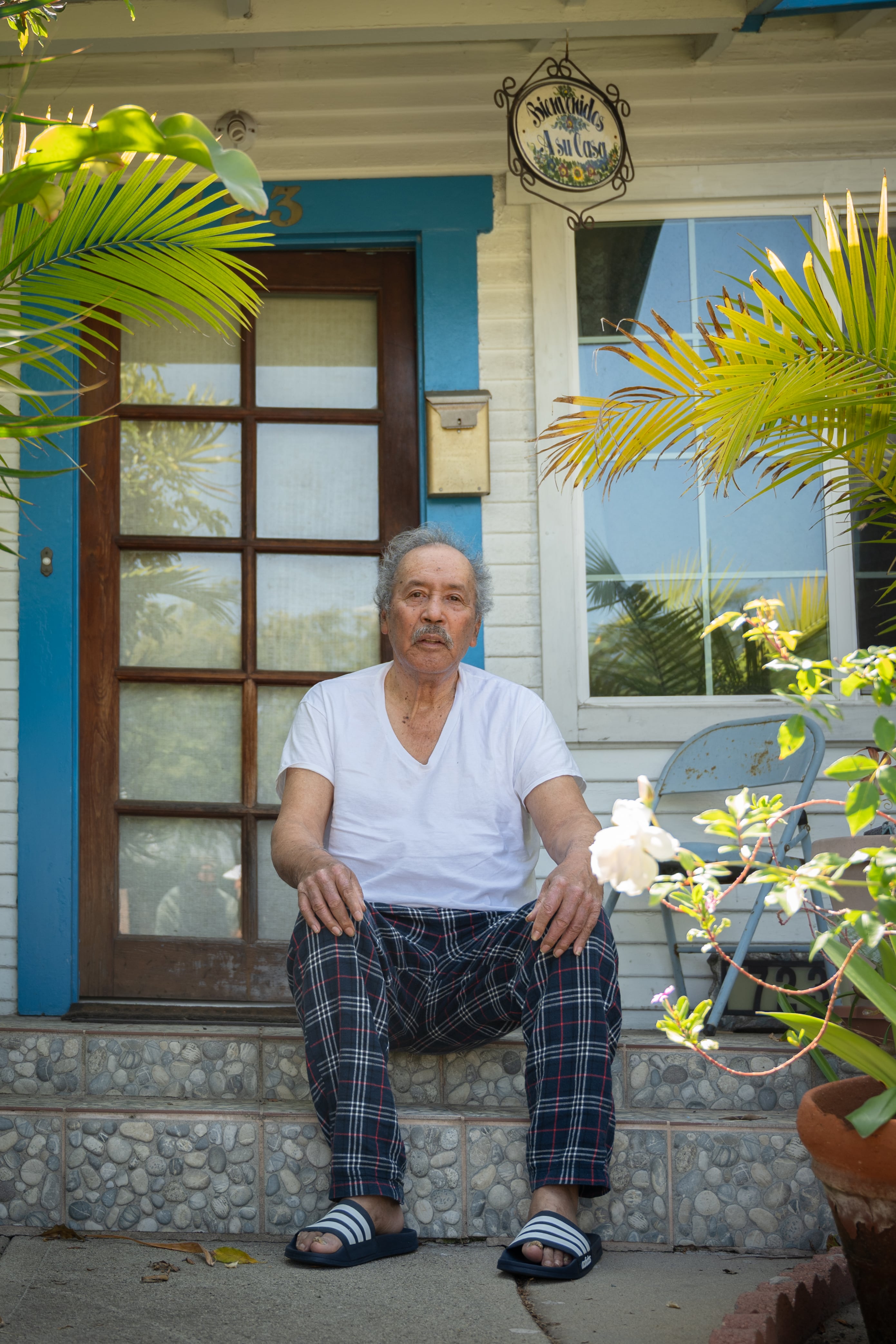 Francisco Rosales in Inglewood, on May 9.
