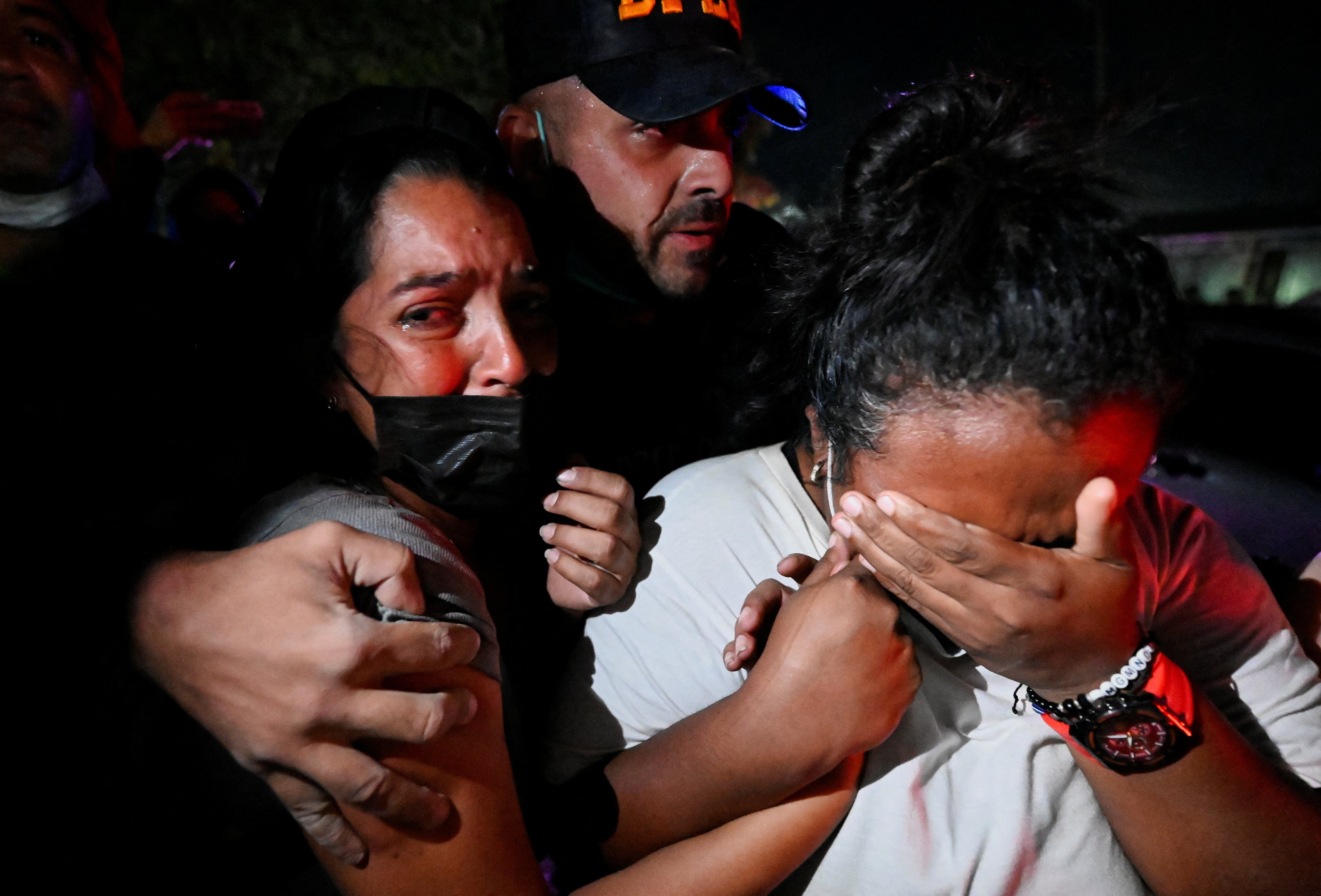 Grief turns to rage amid the rubble of Venezuela’s earthquake zone
