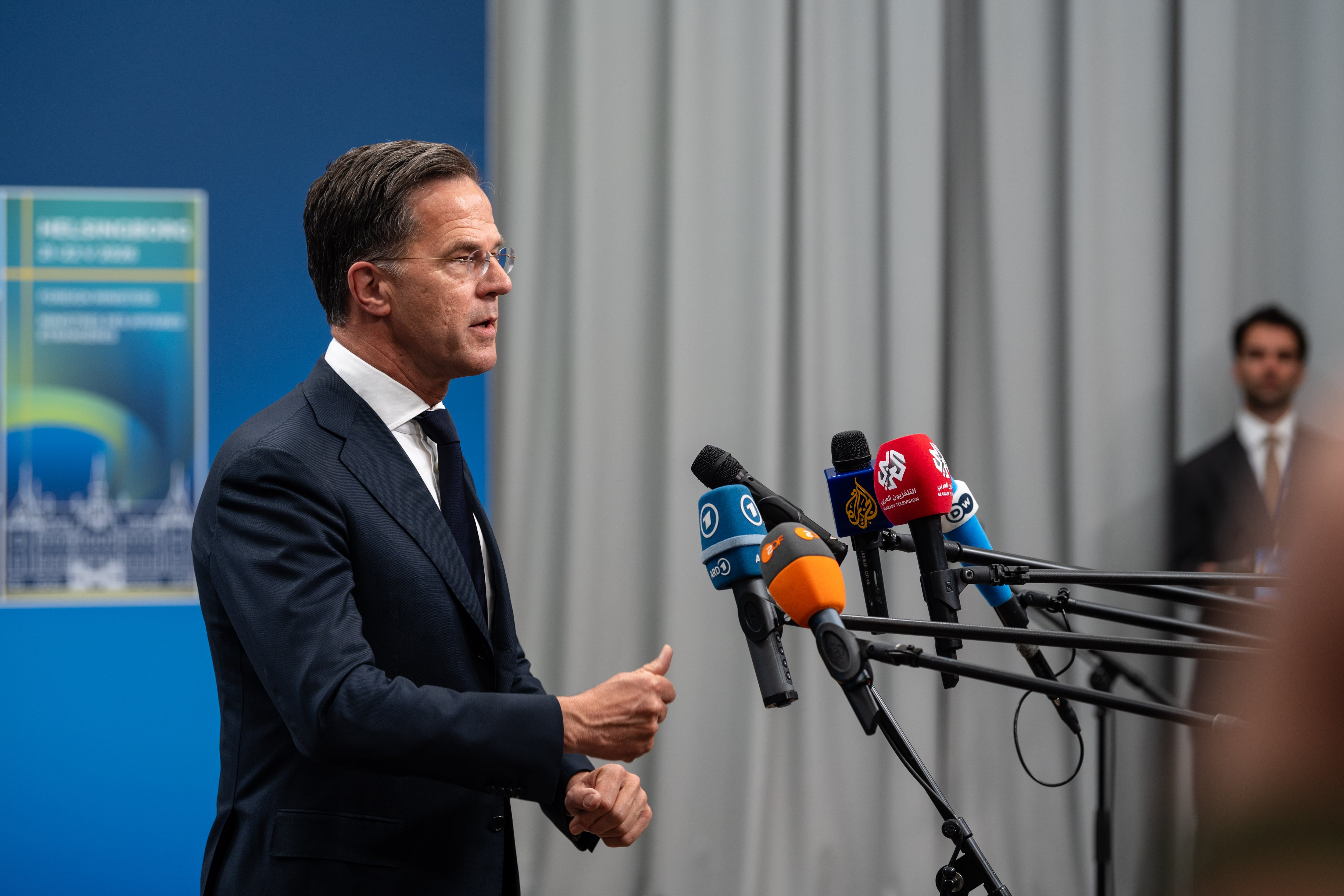 Trump criticizes Spain and other NATO allies for lack of cooperation in Iran war NATO secretary-general Mark Rutte met with the US president in the Oval Office to make the case that Europe is increasing its defense spending