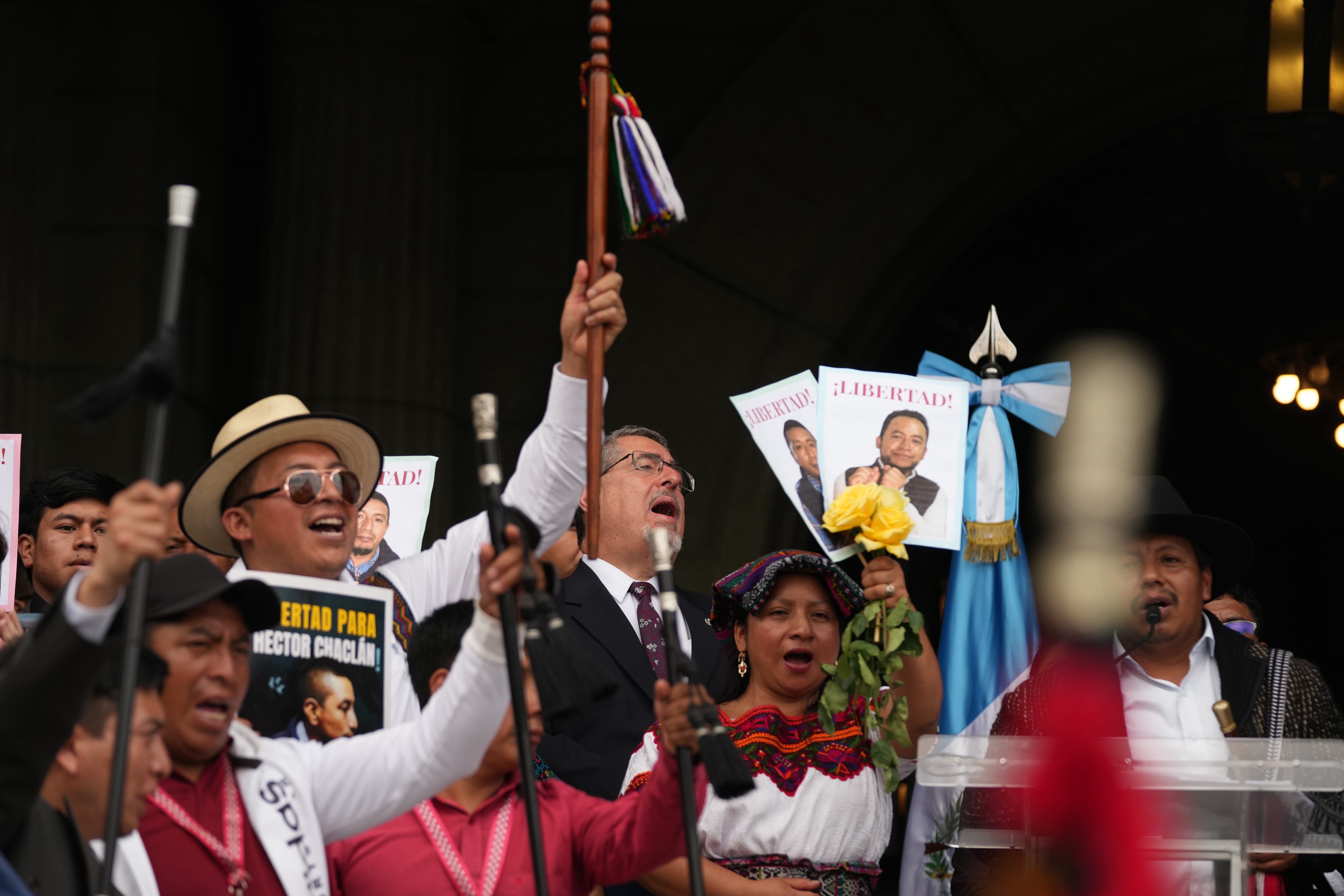 The Indigenous leaders who saved Guatemala’s election have spent a year in jail on ‘terrorism’ charges