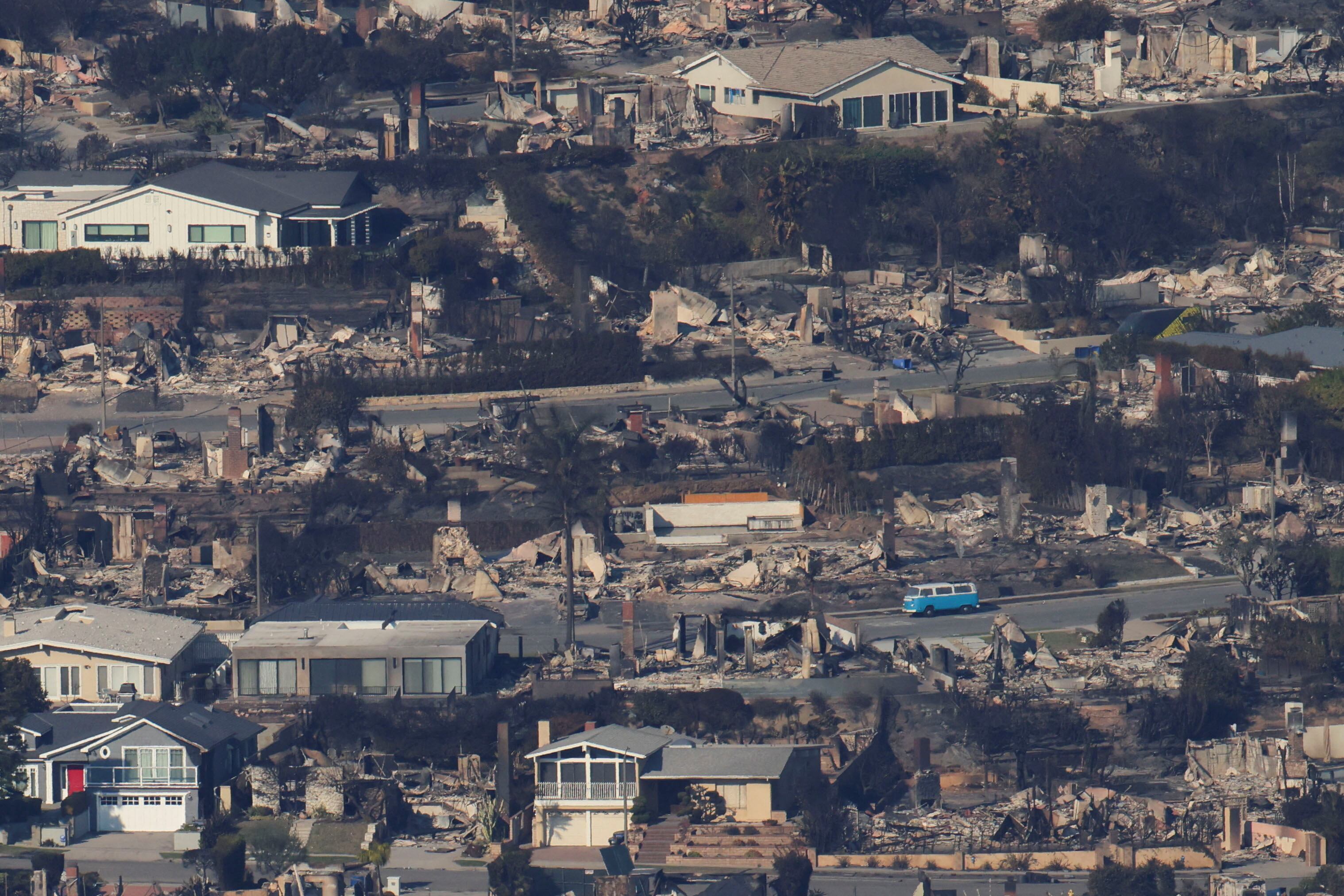 How a week of fires changed the city of Los Angeles