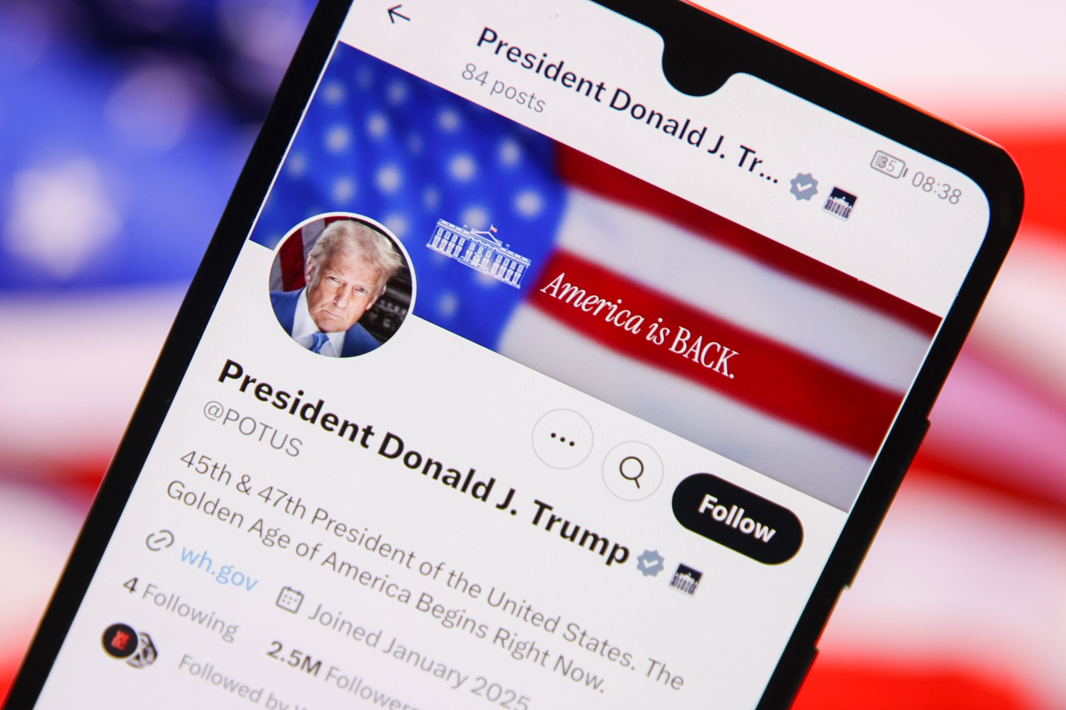 X’s new location feature raises questions about the origin of some MAGA accounts 