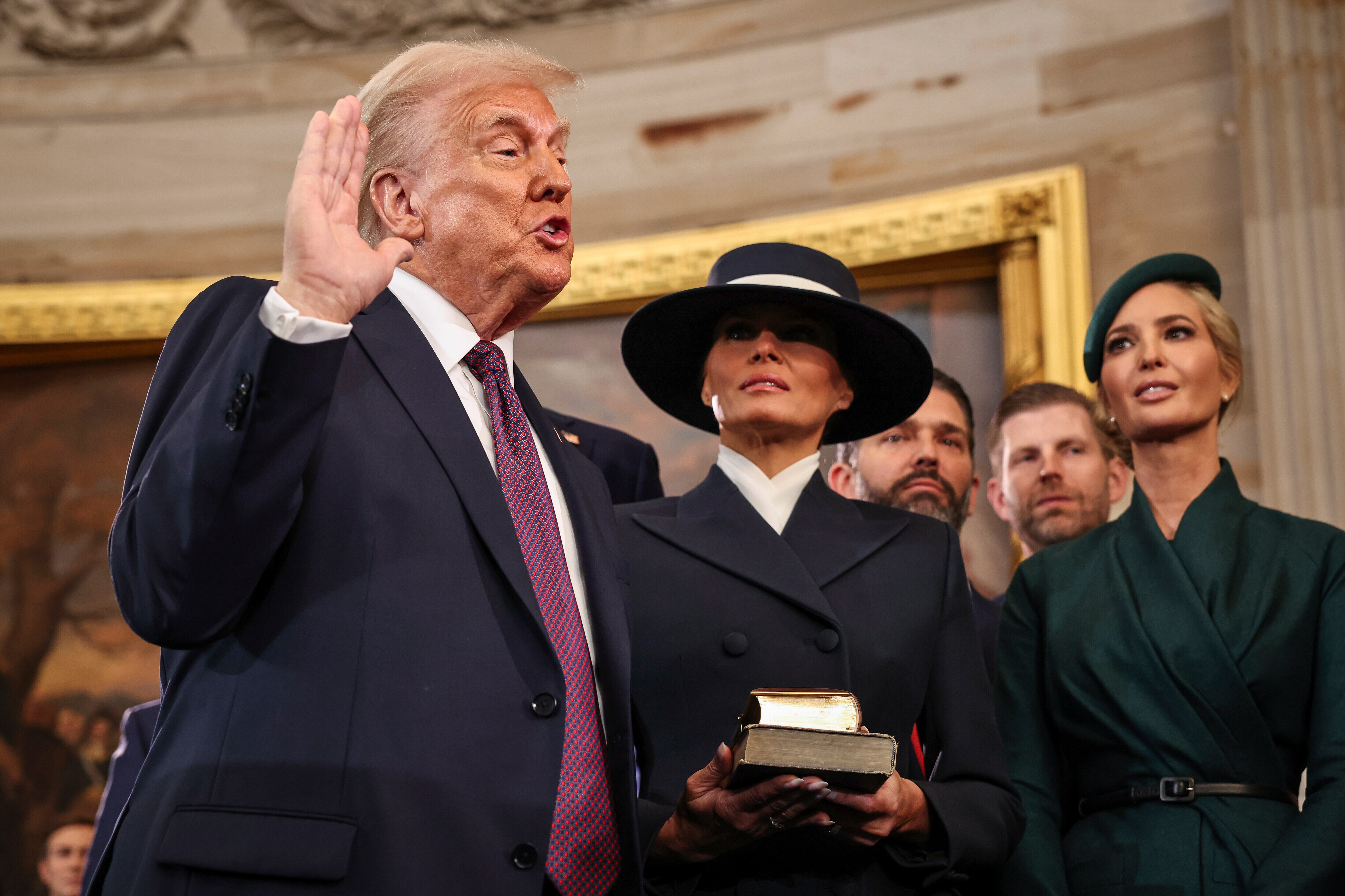 Inside the White House: How Trump wields unchecked power to leave his mark on history