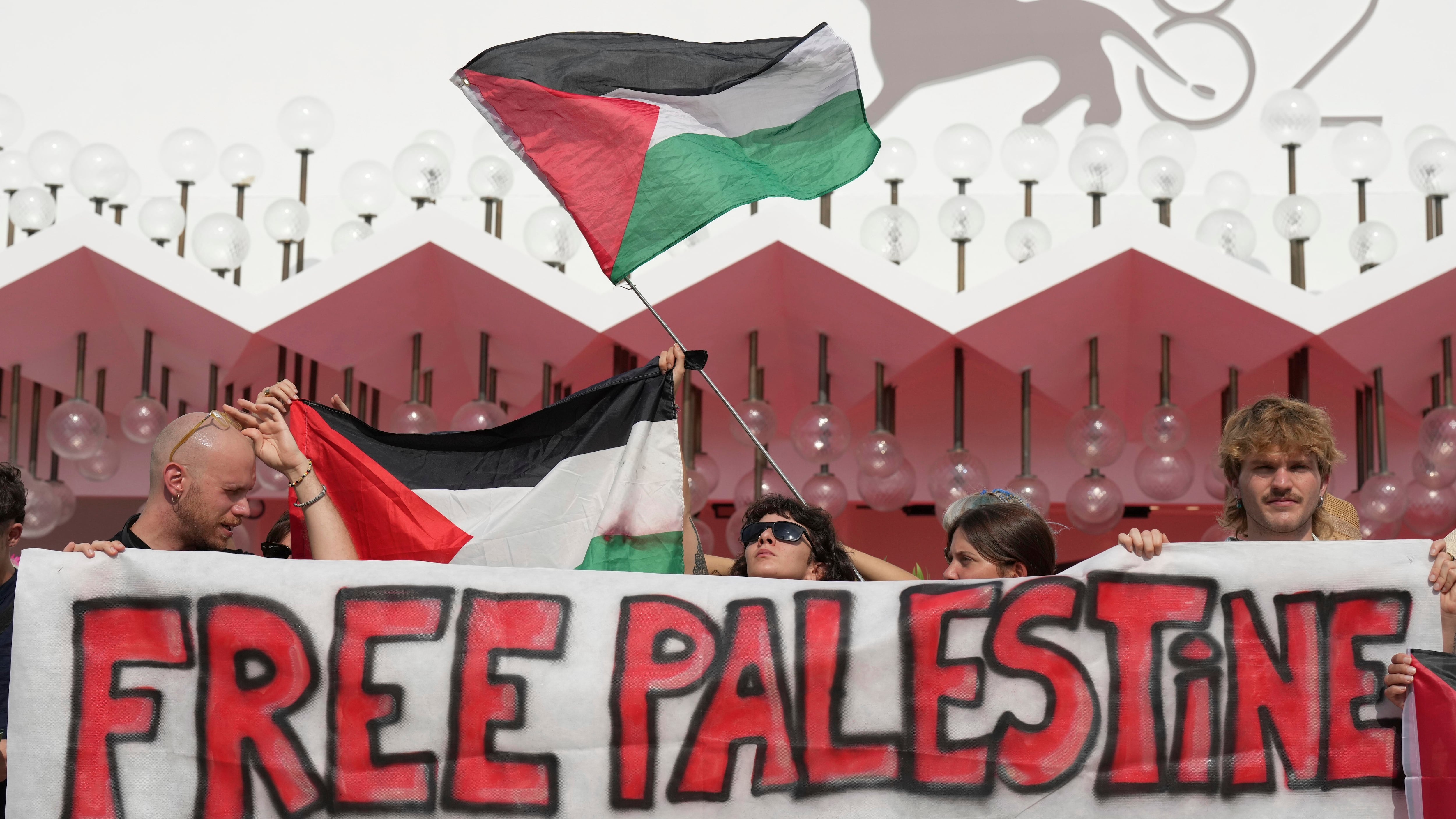 Gaza massacre rocks the most star-studded Venice Film Festival in living memory