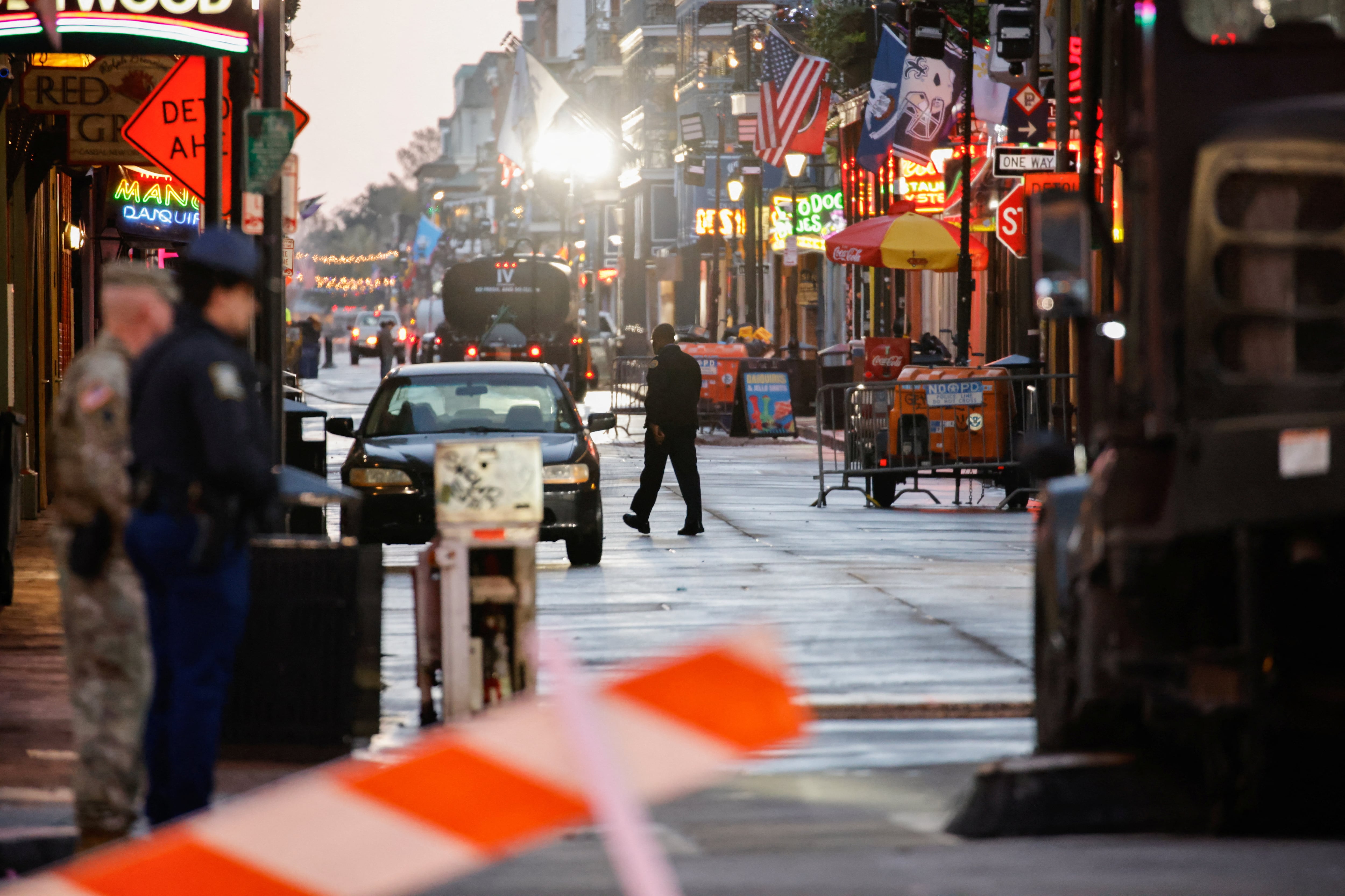 Fear and sadness in New Orleans after the attack: ‘We cannot let the terrorists win’