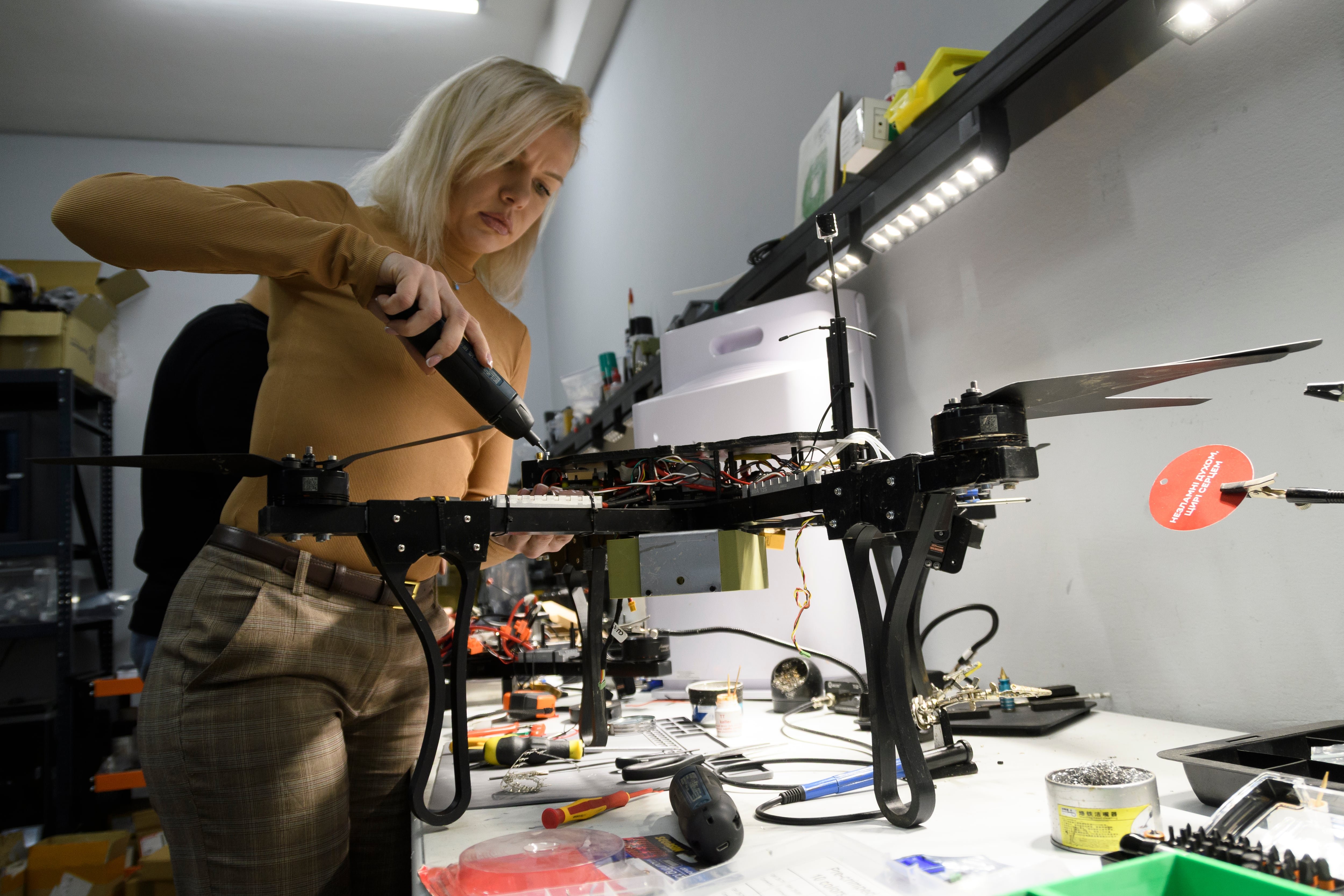 Ukraine: From cyborgs to drone manufacturers