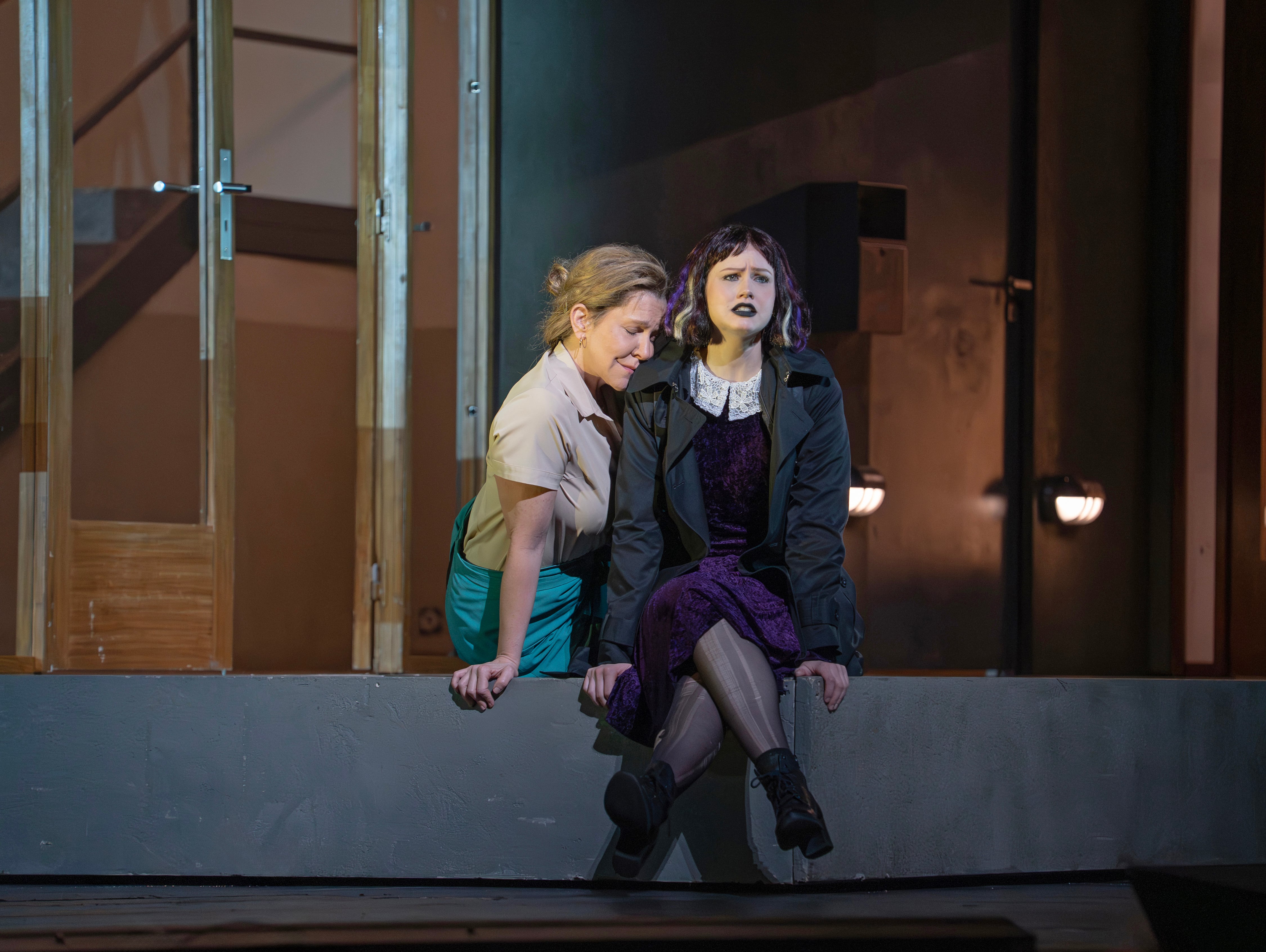 Vilma Jää (right), as Markéta, and Joyce DiDonato, playing her mother, in Saariaho’s 'Innocence.'