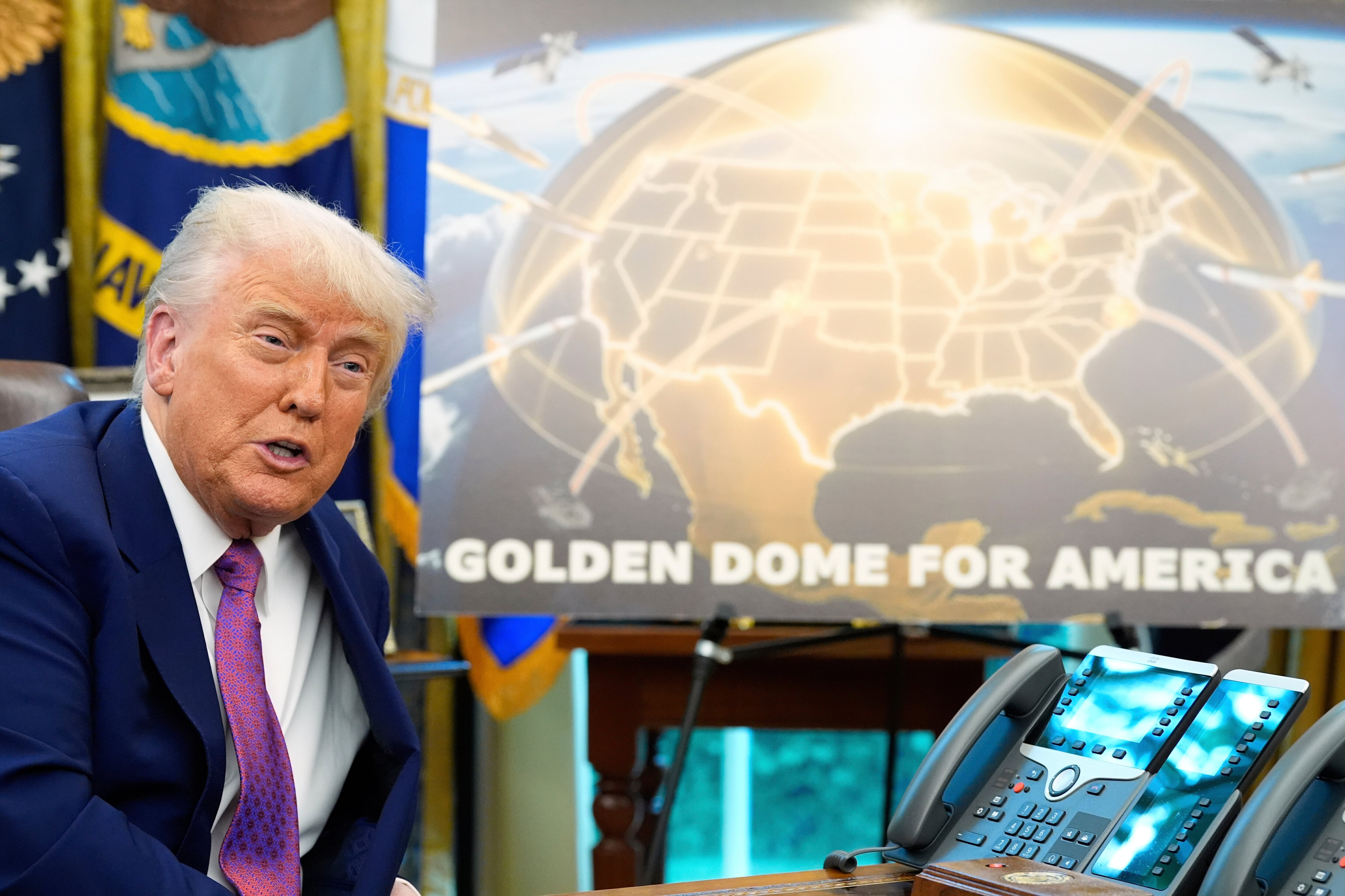 The ‘Golden Dome’: What we know about Trump’s trillion-dollar defense project