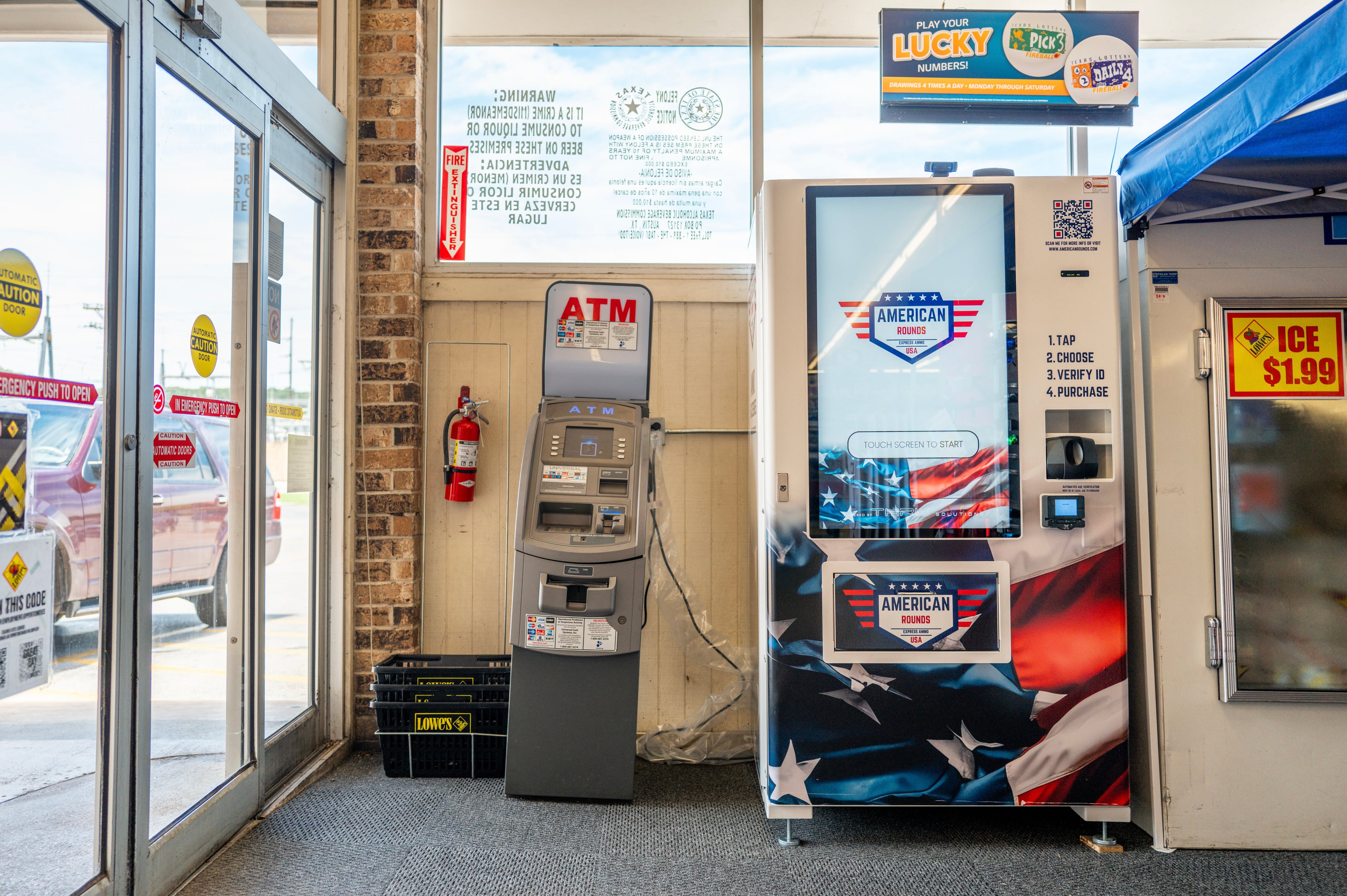 A dozen eggs and a dozen bullets: Ammunition hits US grocery stores