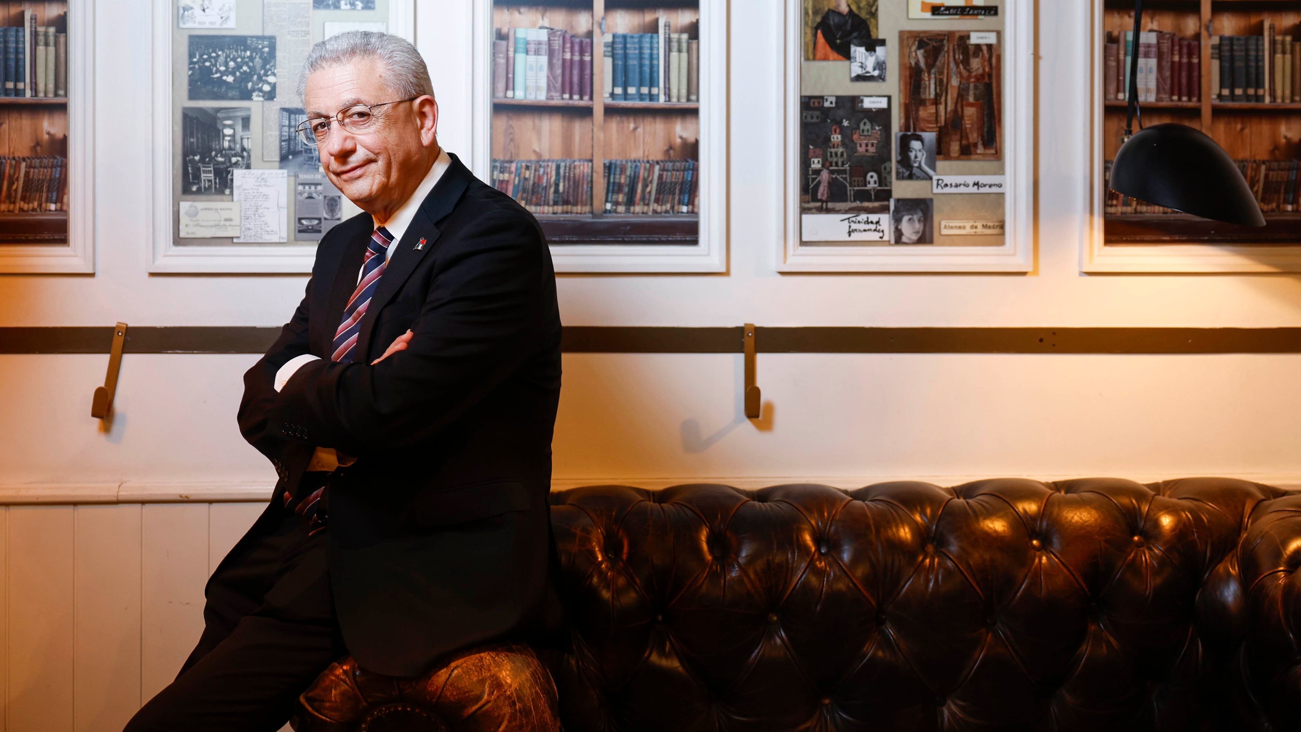 Mustafa Barghouti, a veteran Palestinian politician and leader of the Palestinian National Initiative, in Madrid in May 2024.